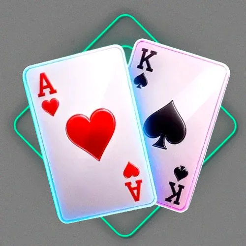 Ace and king playing cards