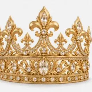 Ornate royal crown — Eq9