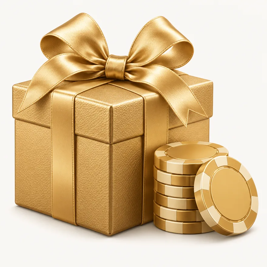 Gift box and chips — Eq9
