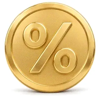 Gold percent coin — Eq9