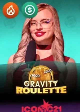 Gravity Roulette live game cover