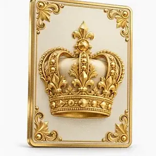 Royal crown card — Eq9