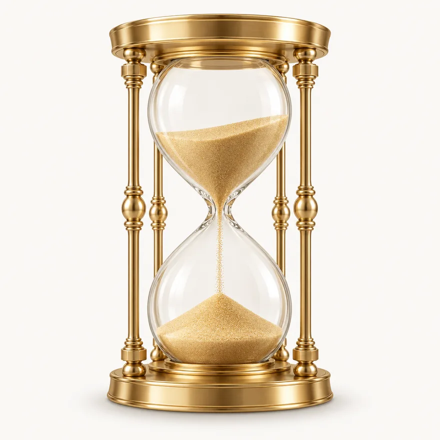 Ornate hourglass — Eq9