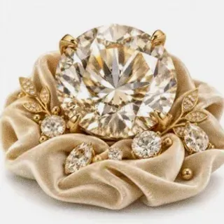 Faceted diamond gemstone — Eq9