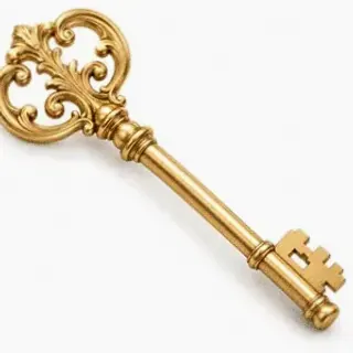 Ornate antique key — Eq9