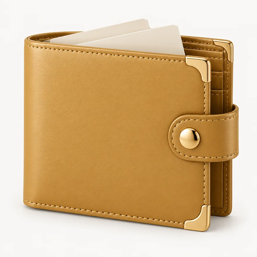 Leather wallet — Eq9