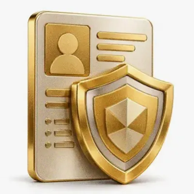 Secure identity card — Eq9